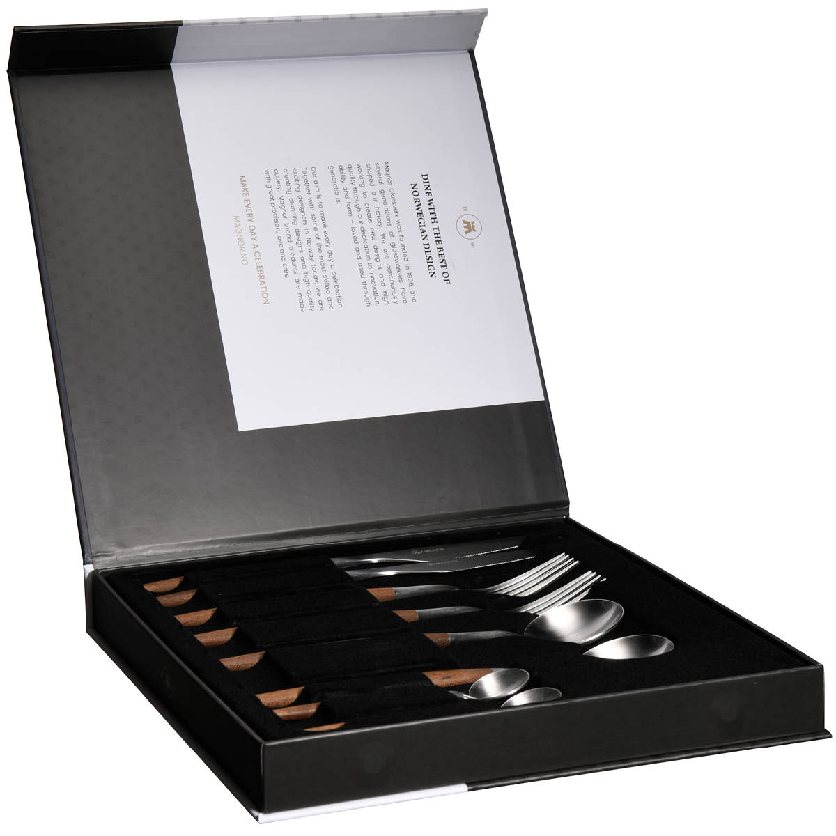 Era Bestickset 8 delar Brun