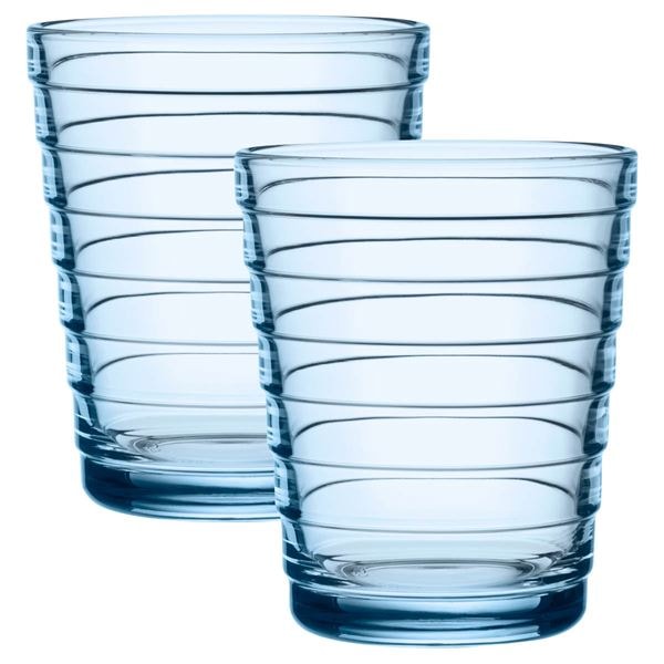 Aino Aalto Glas 22 cl 2-pack Aqua
