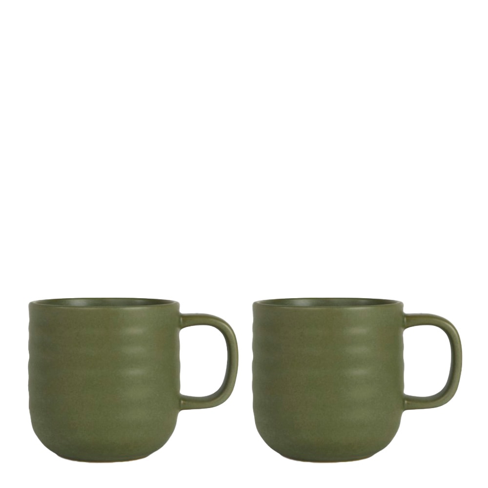 Ellen Mugg 37 cl 2-pack Grön