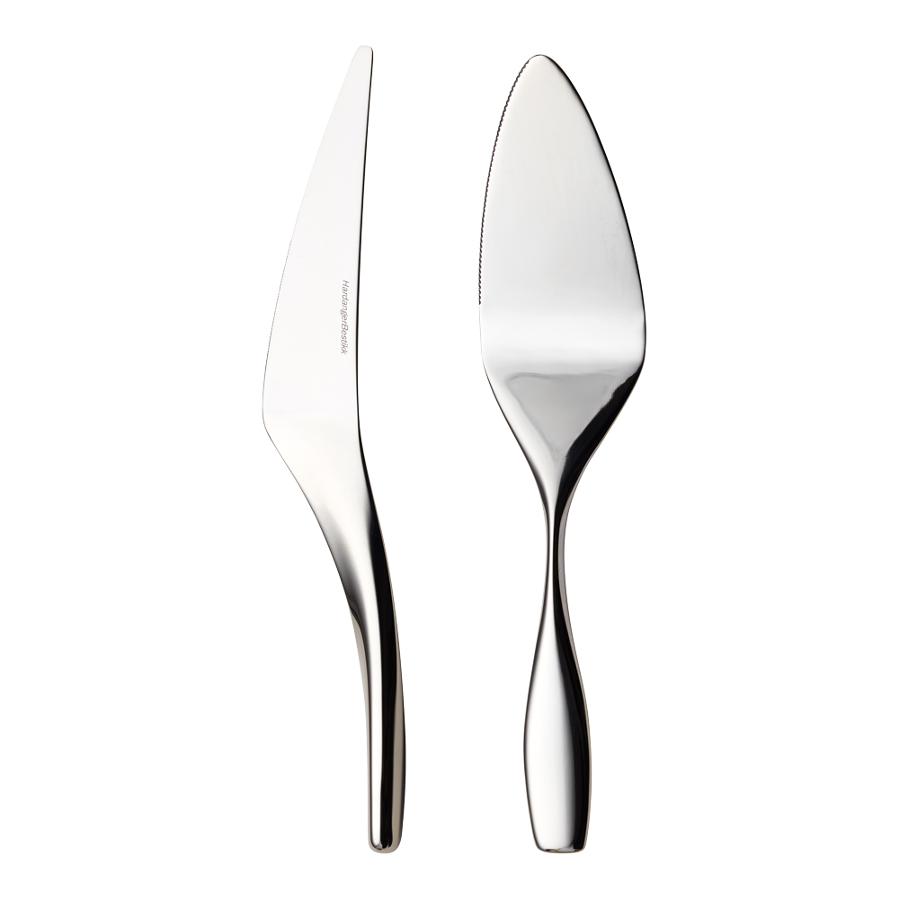 Tårtset 2 delar Rostfri