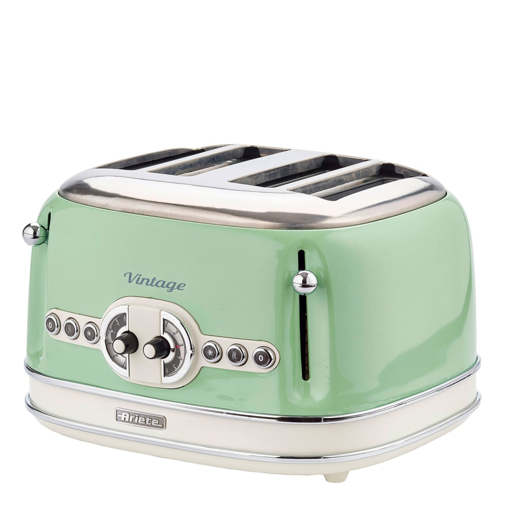 Vintage 156 Brödrost 4 skivor Grön