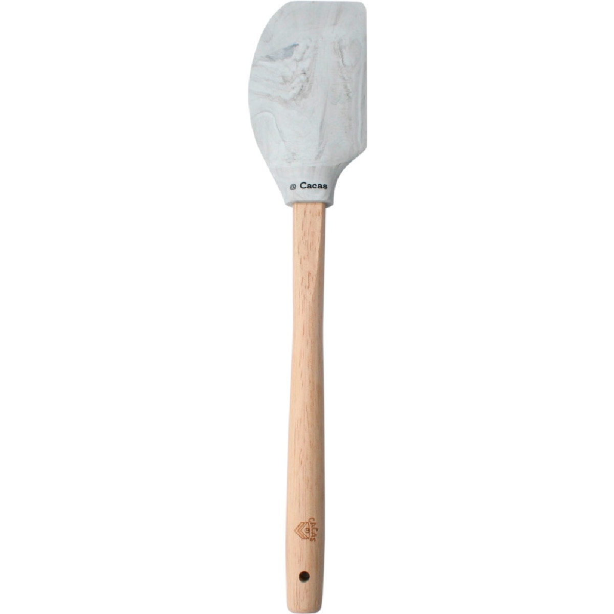 Spatel M/Träskaft 21 cm Marmor