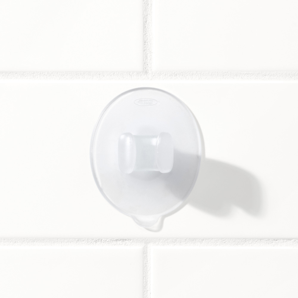 Rakhyvelhållare med sugkopp Klar