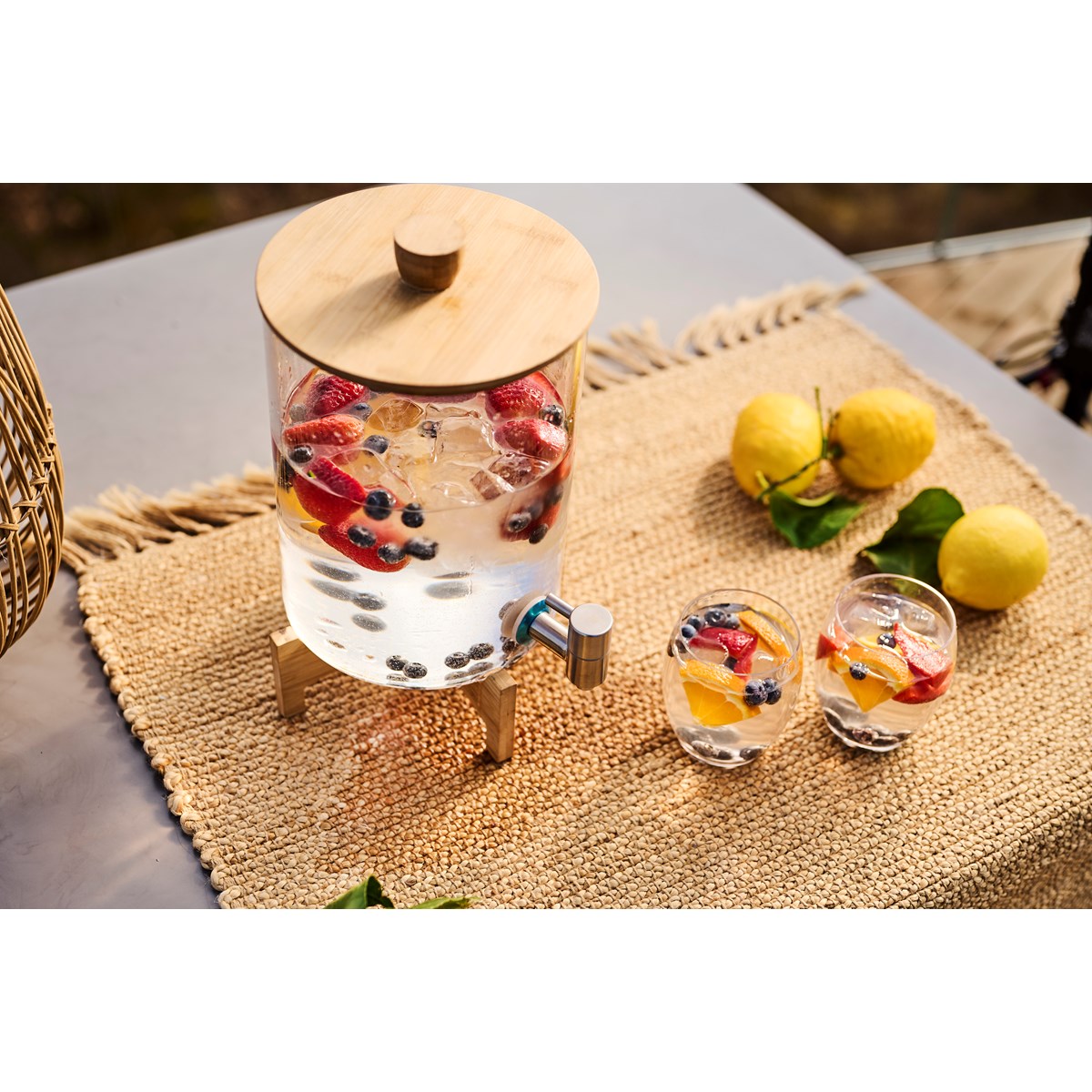 Juicy Dryckesdispenser 3,5 L Klar