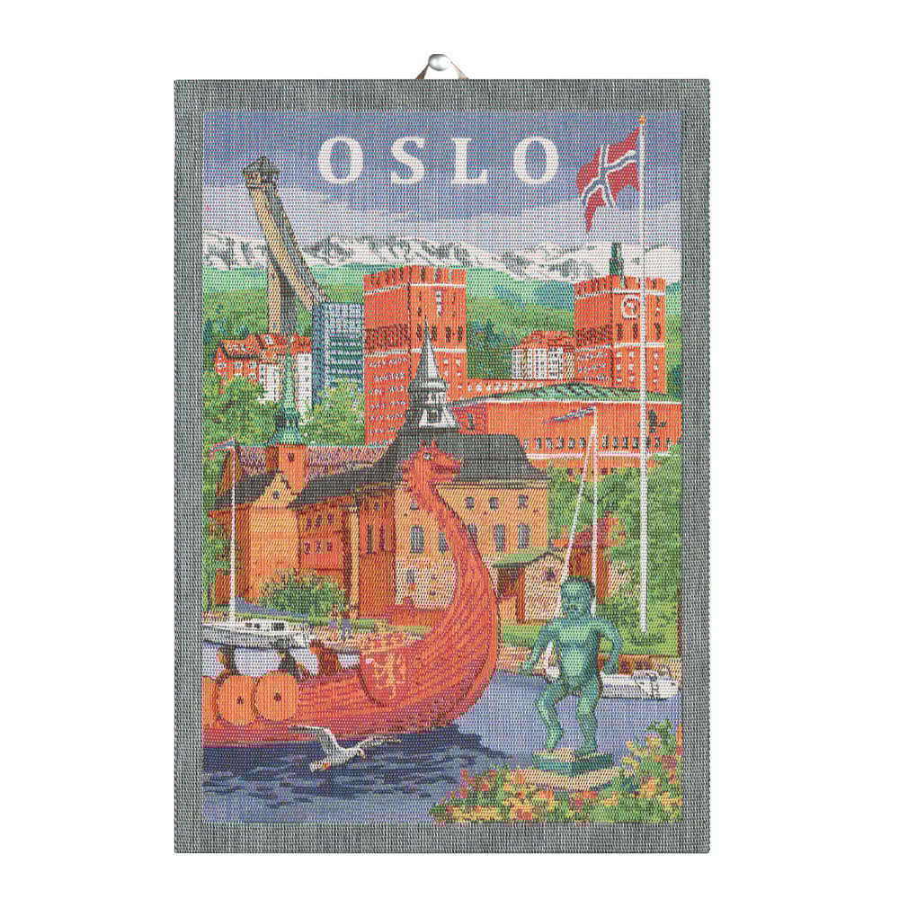 Oslo Kökshandduk 35x50 cm Flerfärgad