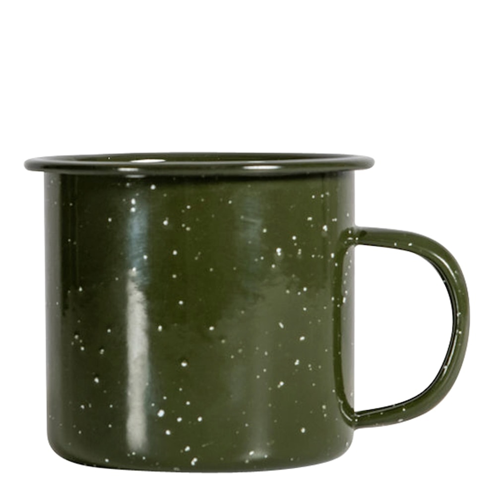 Doris Emaljmugg 35 cl Grön