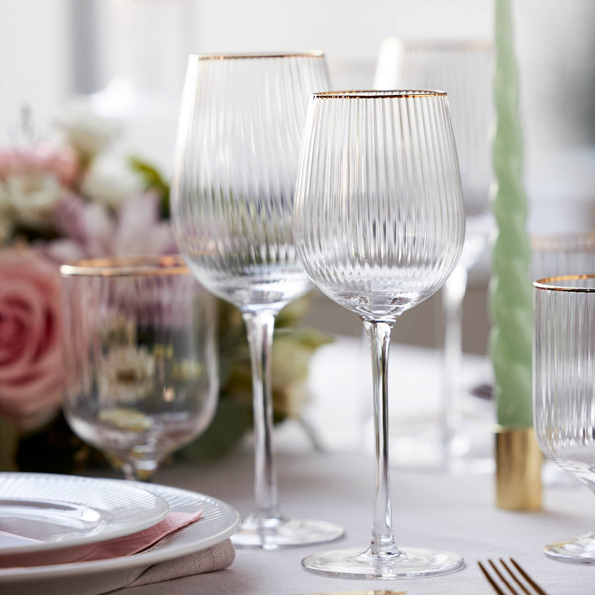 Palermo Gold Vitvinsglas 30 cl 4-pack Klar