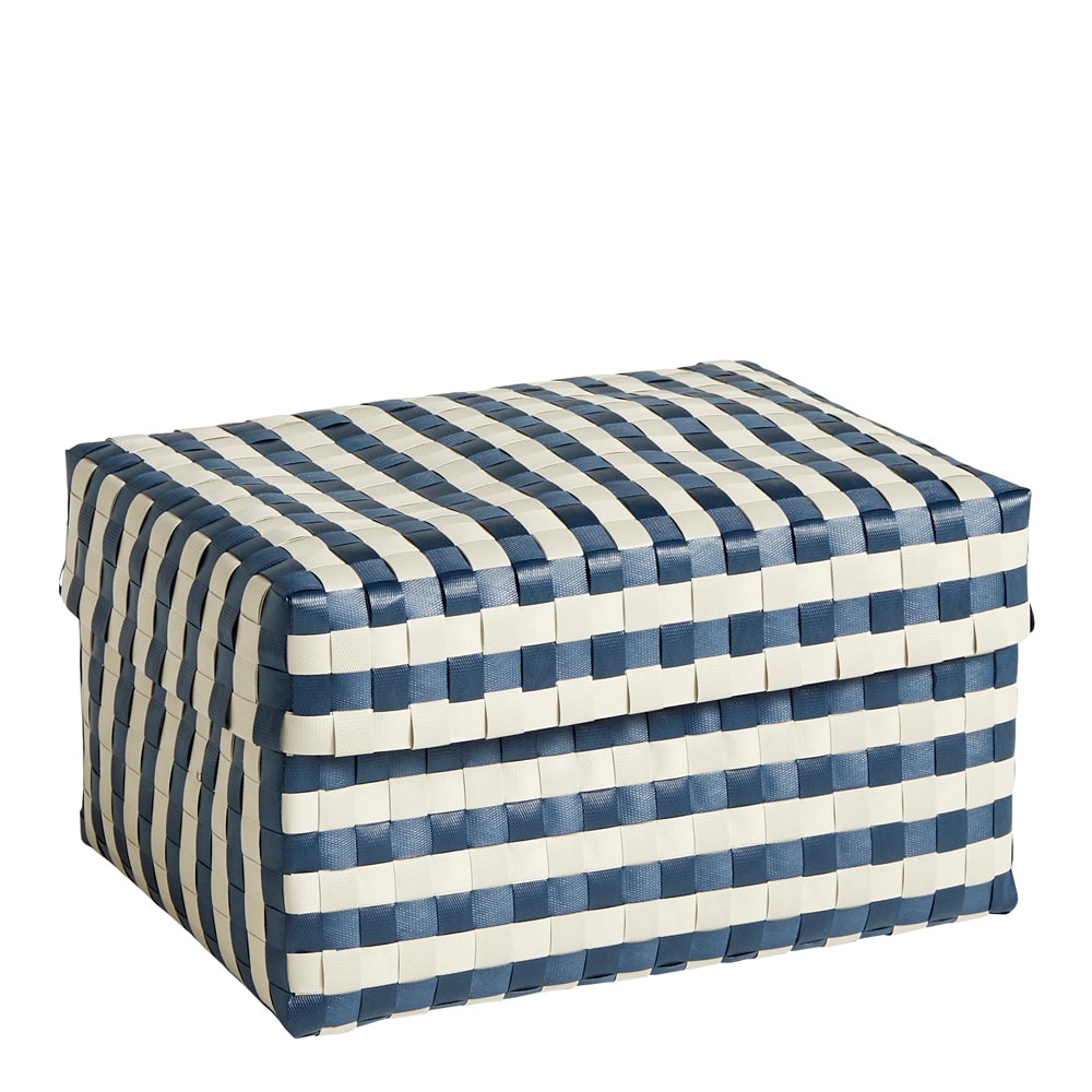 Maxim Ask 33,5x24x18,5 cm Blå/Sand