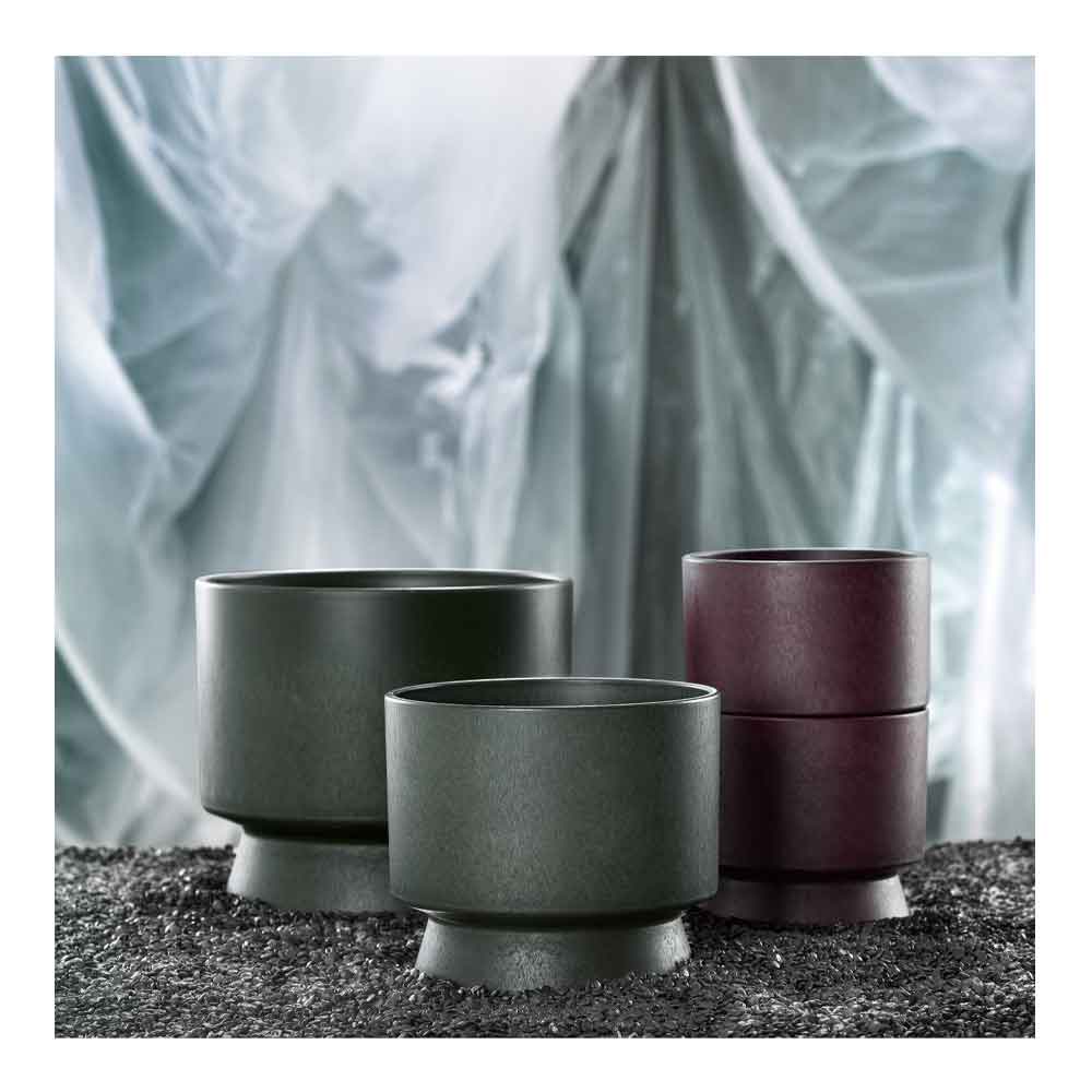 Blomkruka 12 cm Vinröd