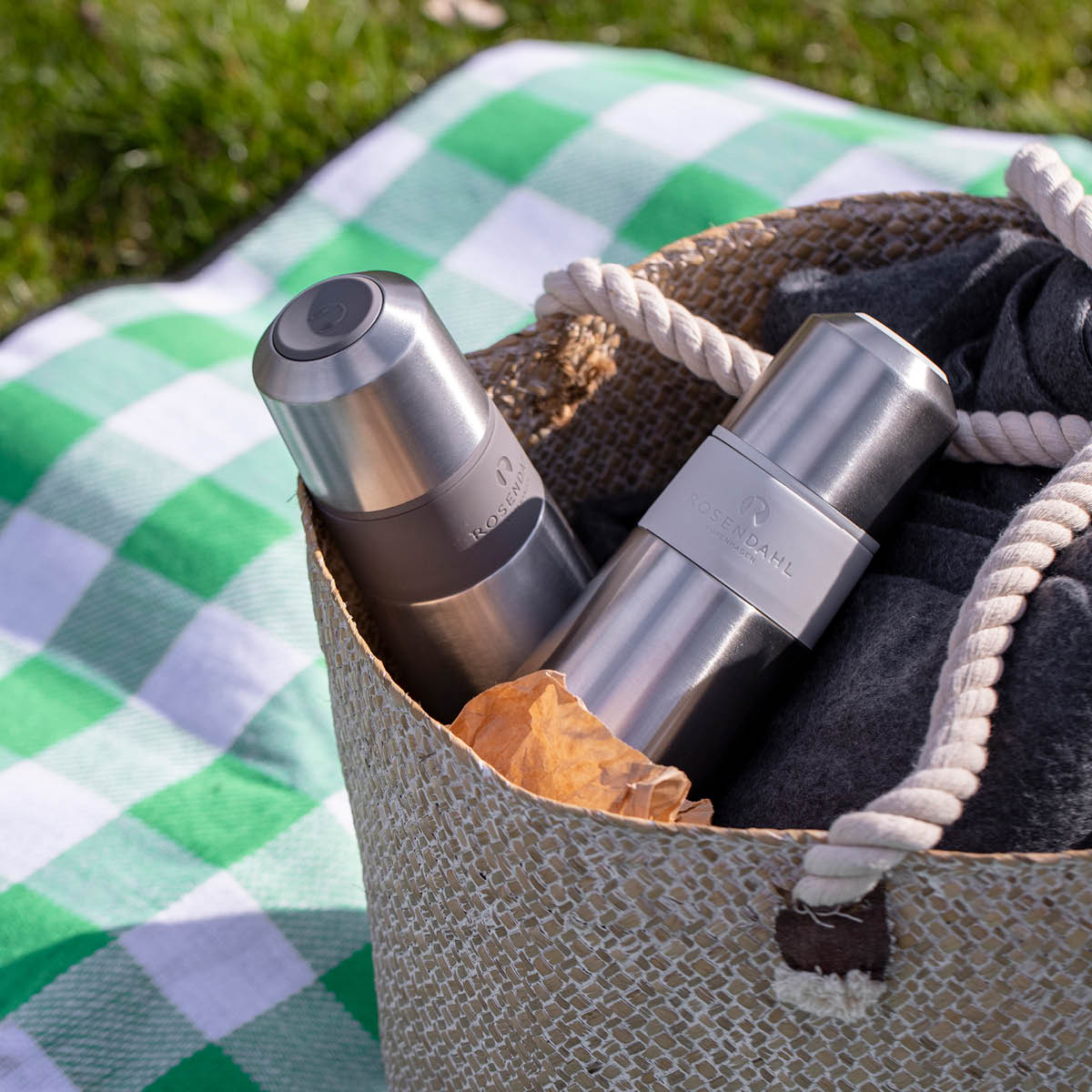 Grand Cru Outdoor Termosflaska 65 cl Mörkgrå