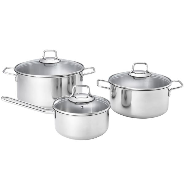 Modular Grytset 3 Delar 1,5L/3L/5L