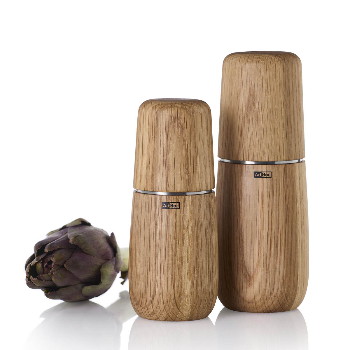 Yono Kryddkvarn 18 cm Beige