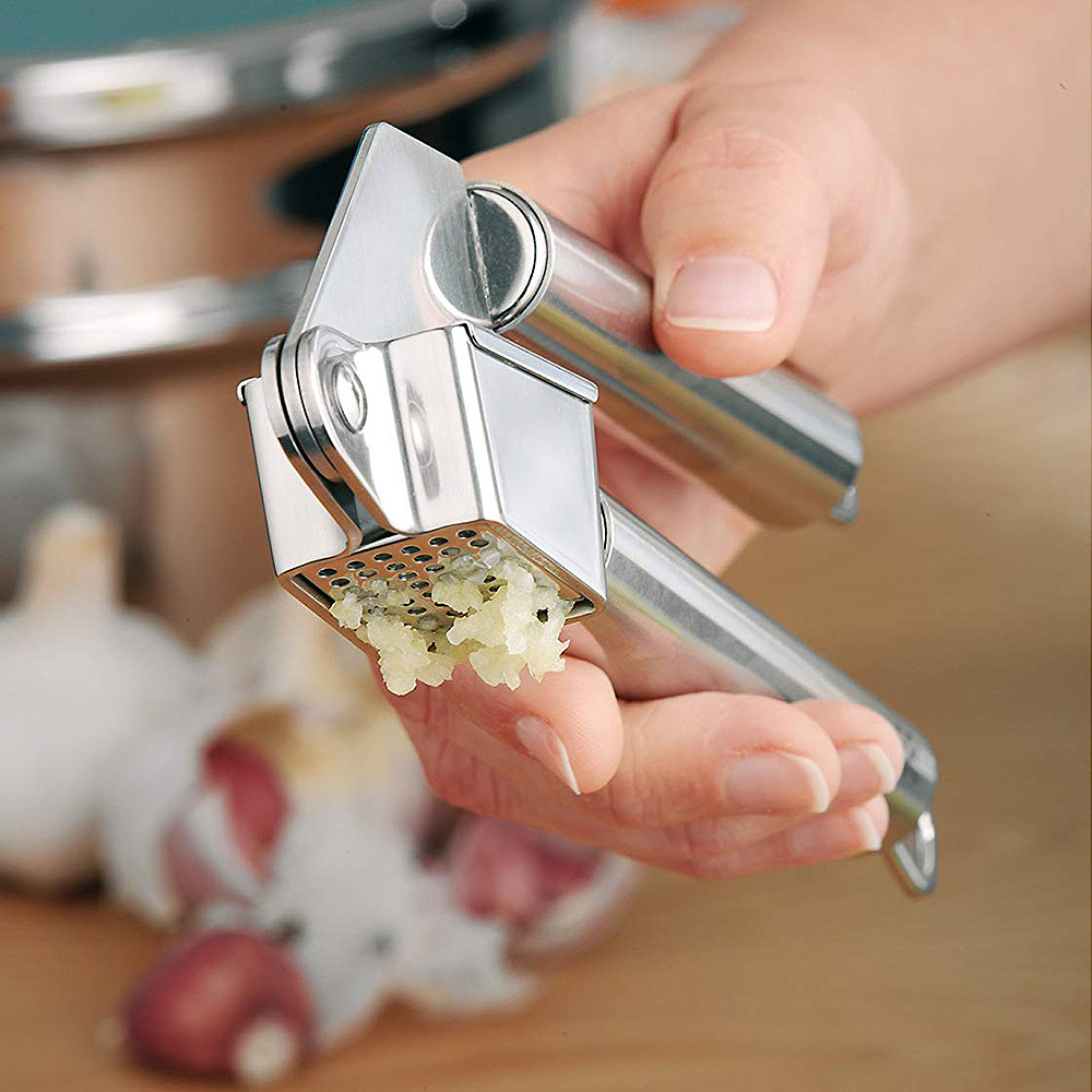 Profi Plus Vitlökspress 17,5 cm Rostfri