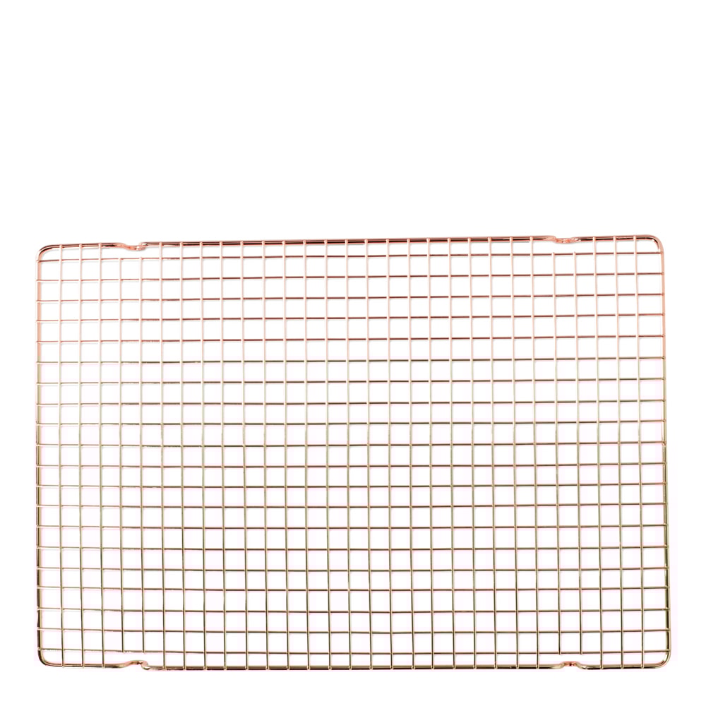 Avsvalningsgaller rektangulärt 42,5x29 cm Koppar