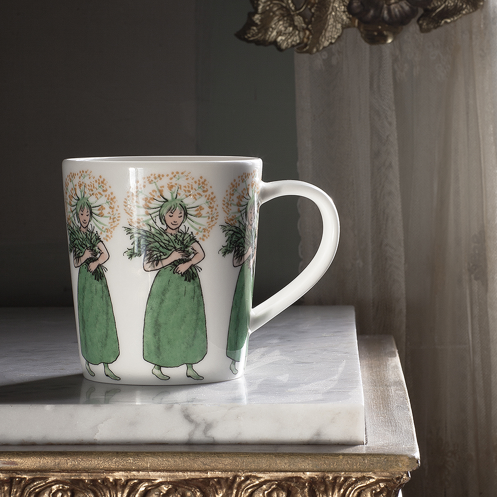 Elsa Beskow Mugg/öra 40 cl Fru Dill