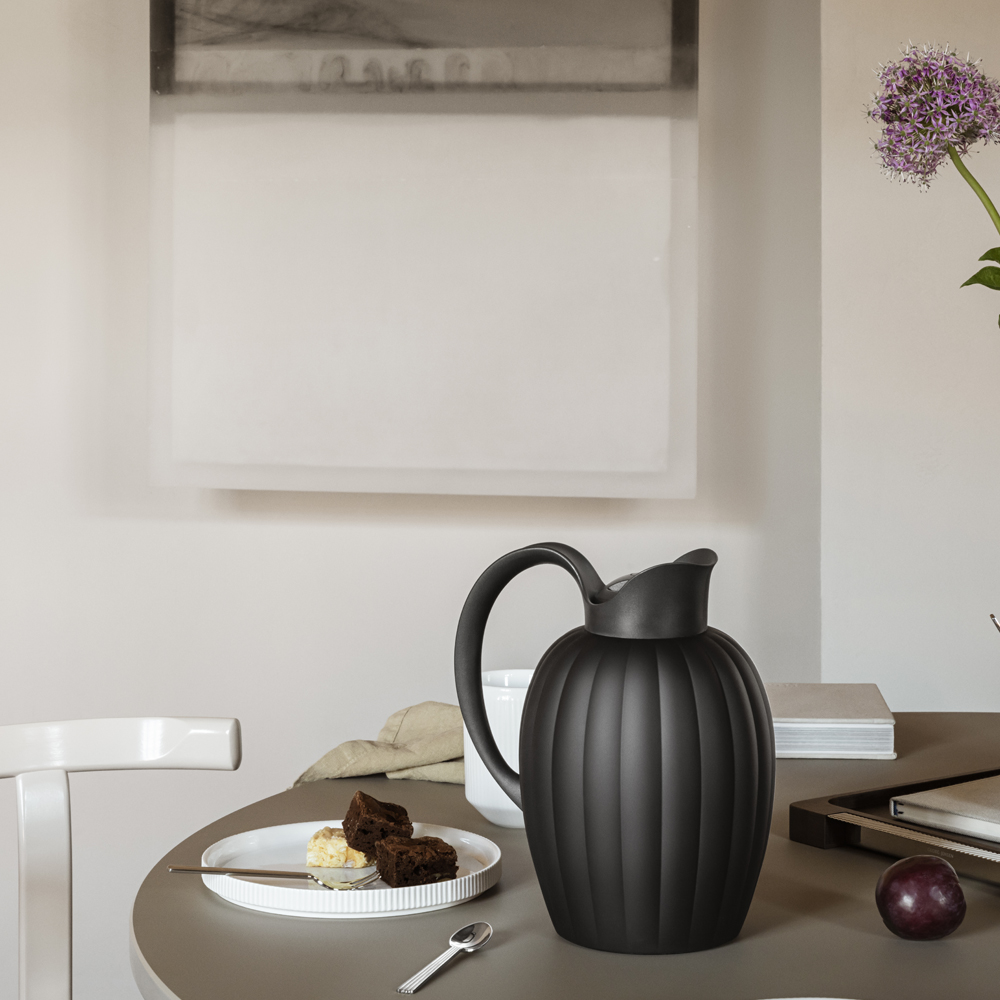Georg Jensen Bernadotte Termoskanna 1 L Svart