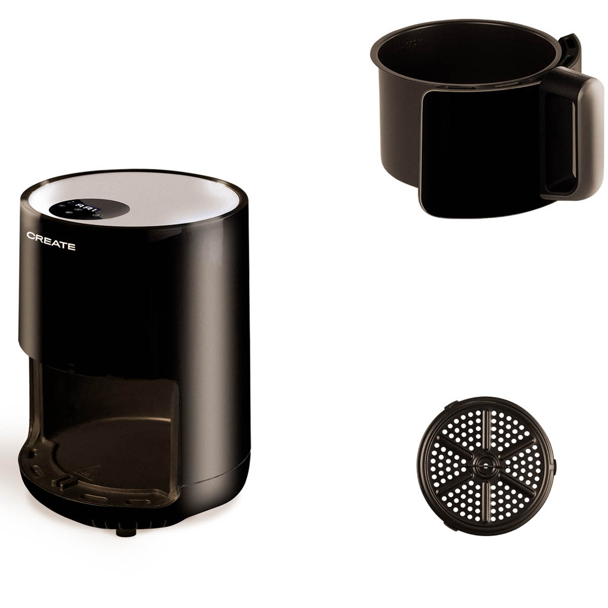 Fryer Airfryer 1,5 L Svart