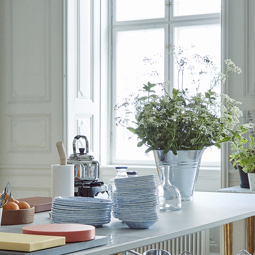 Porter Hushållspappershållare 36 cm Oljad Ek