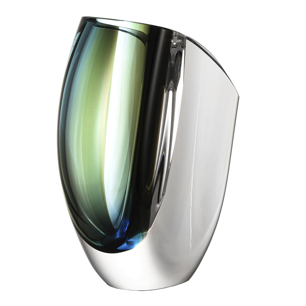 Mirage Vas 21 cm Grön/Blå