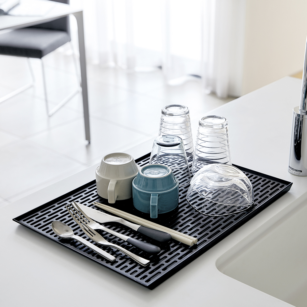 Tower Diskunderlägg 42x30 cm Svart