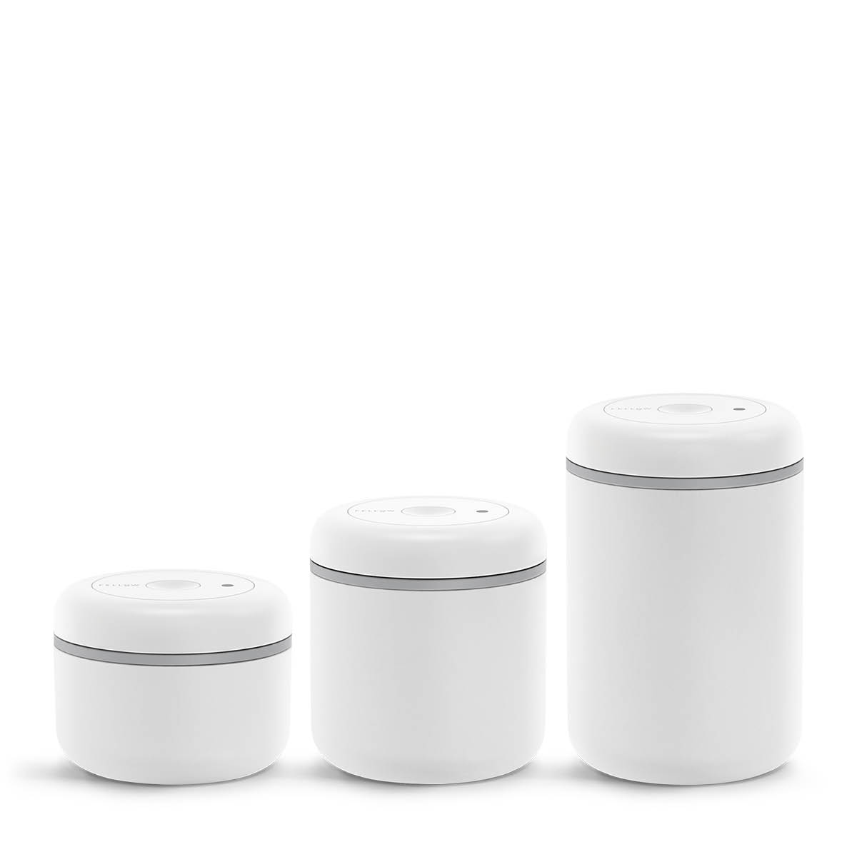 Atmos Vakuum Förvaringsburk 1,2 L Vit