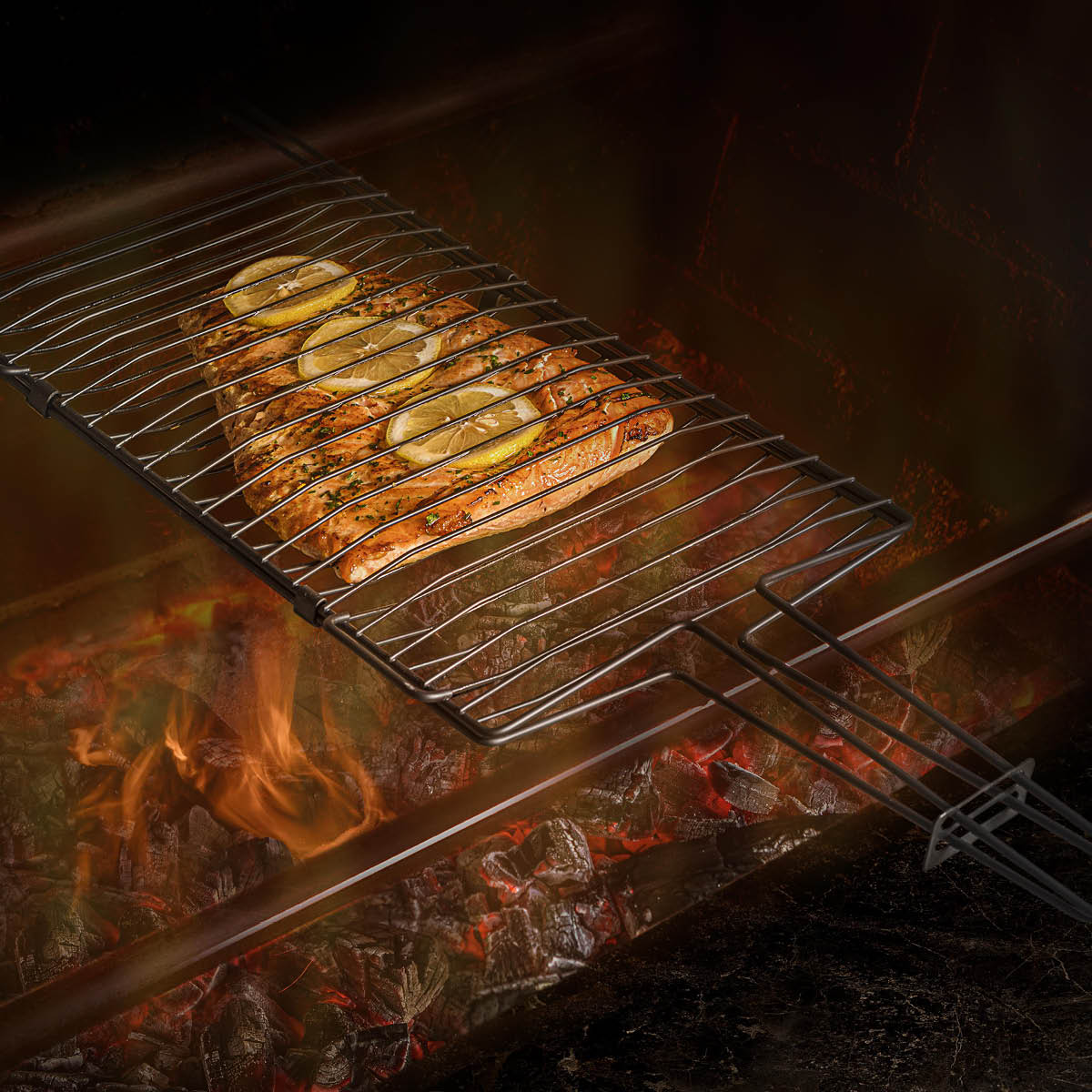 Black Collection Churrasco Grillgaller 72x21 cm