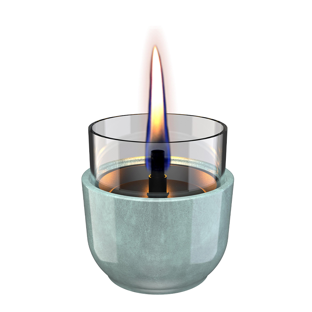 Violet Lykta 10 cm Grön