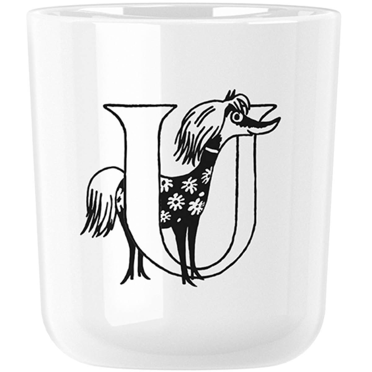 Moomin ABC Mugg 20 cl U Vit