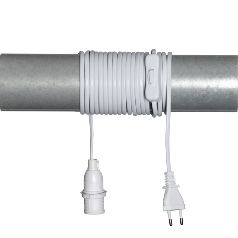 Basic Sladdställ E14 5 m Vit