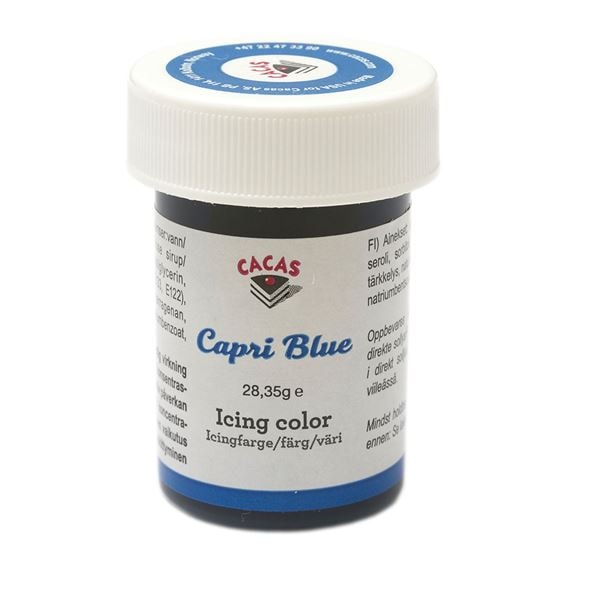 Icingfärg 28,35G capriblå