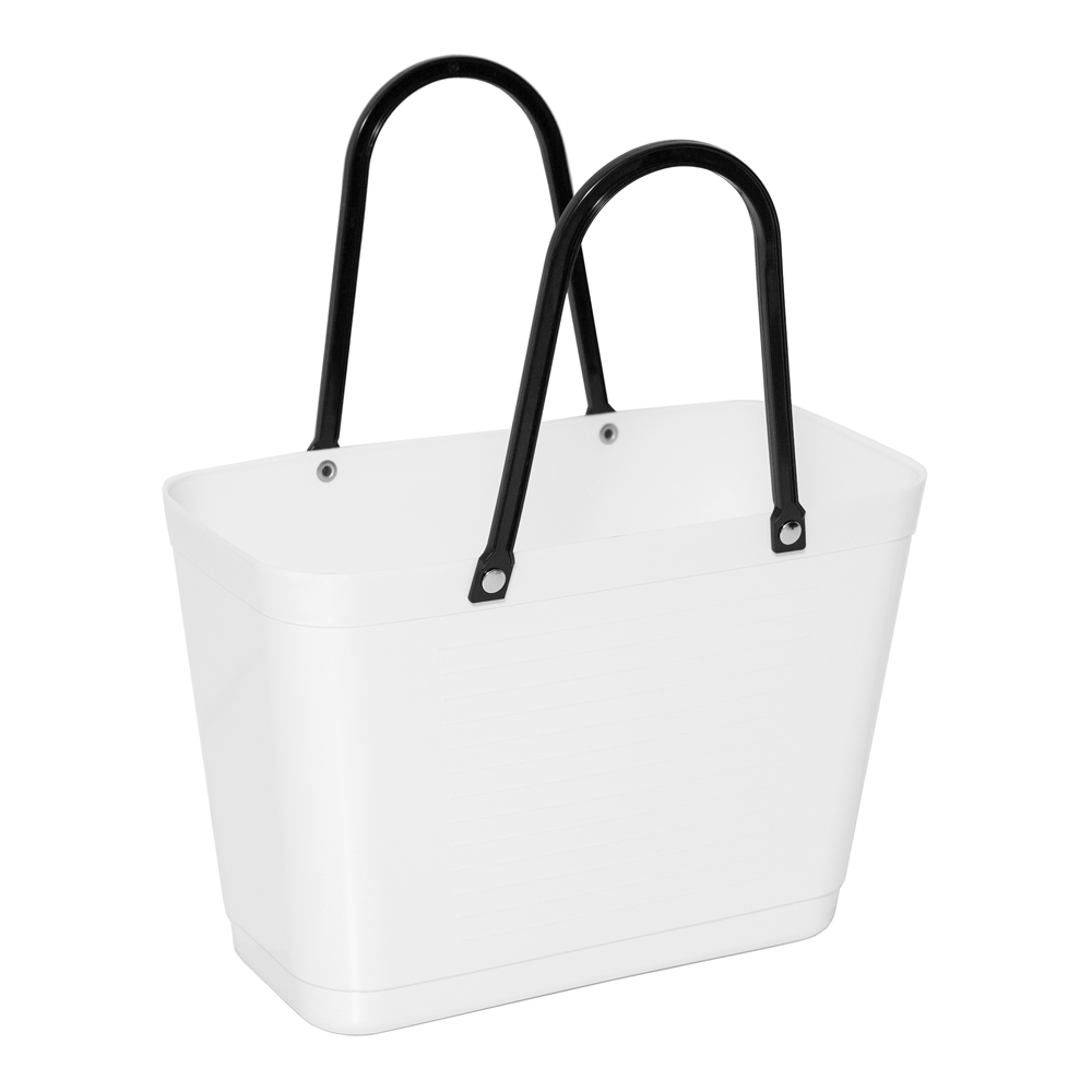 Väska Plast Liten Vit