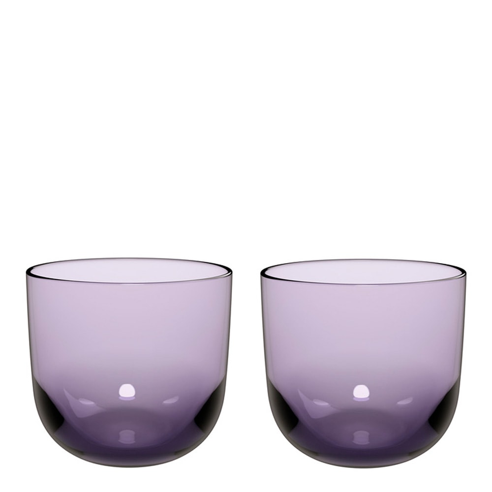 Vattenglas 28 cl 2-pack Lavender