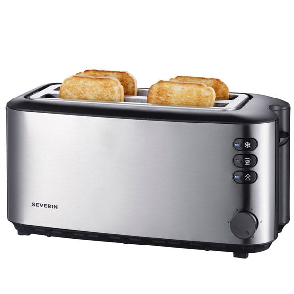 Brödröst 1400W Svart/Stål