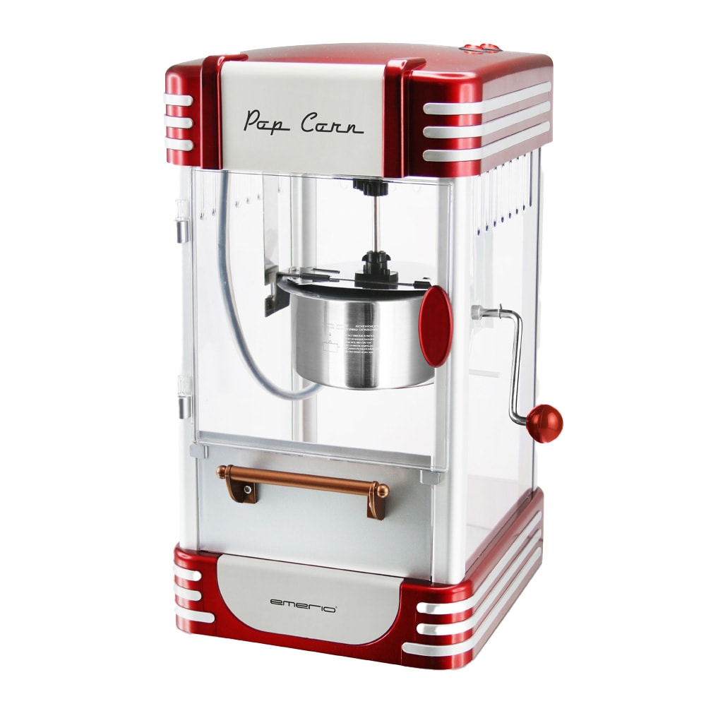 Popcornmaskin Retro Röd