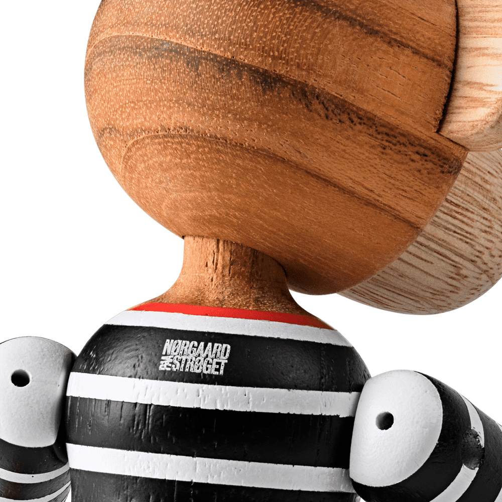 Kay Bojesen Apa x N?rgaard på Str?get Liten Svart/Vit