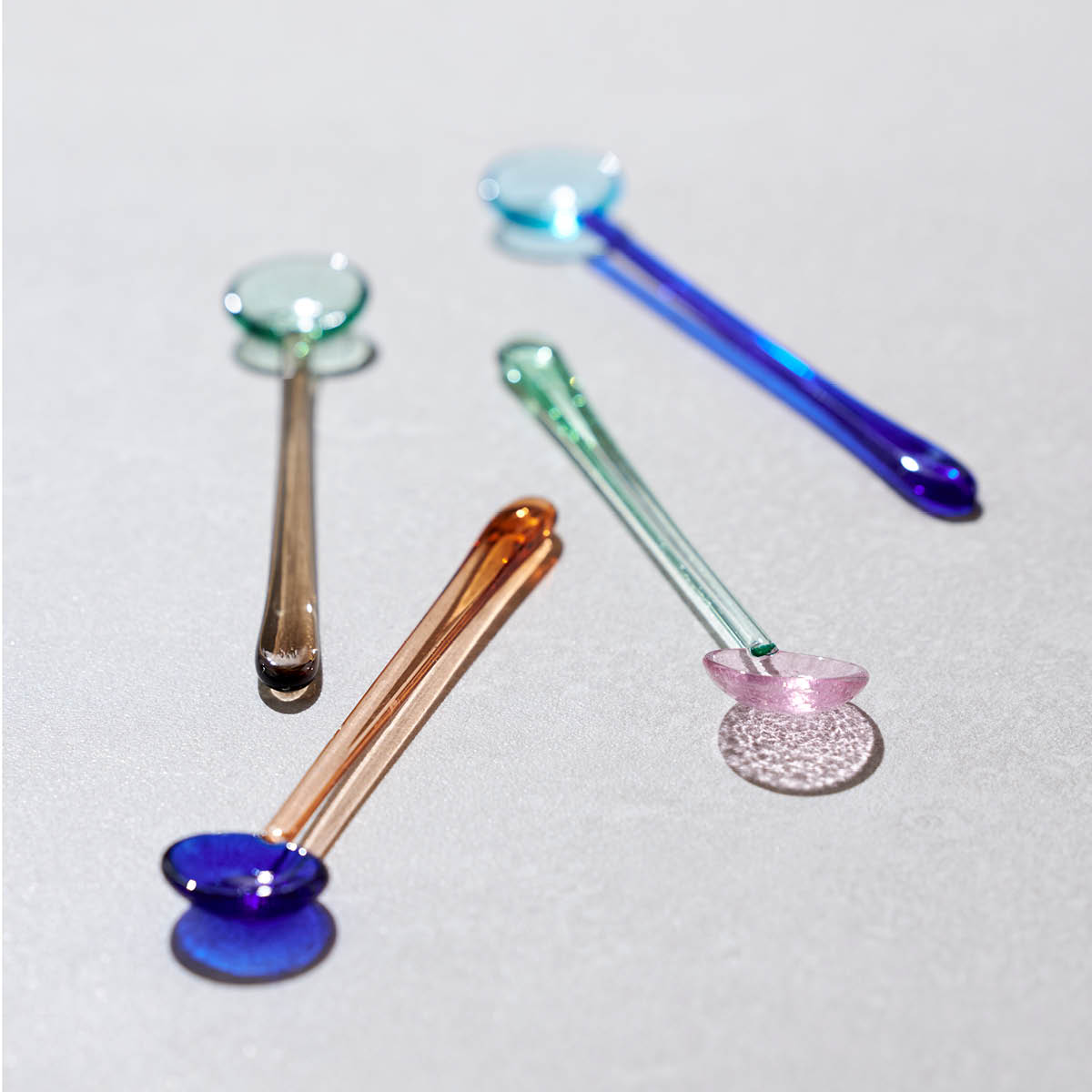 Torino Glasskedar 18 cm 4-pack Flerfärgad