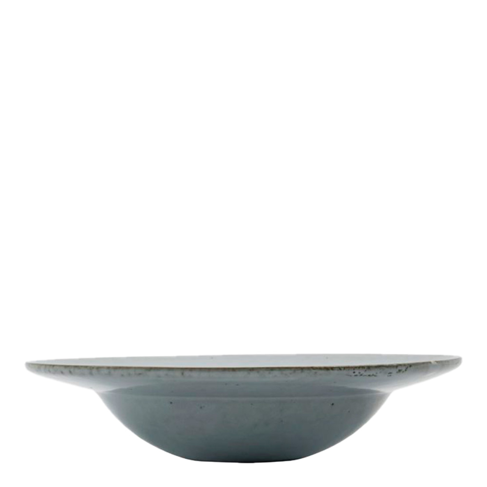 Rustic Skål/Pastatallrik 26 cm Grå/Blå