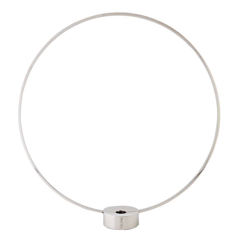 Gloria Ljusstake 46x43 cm Nickel