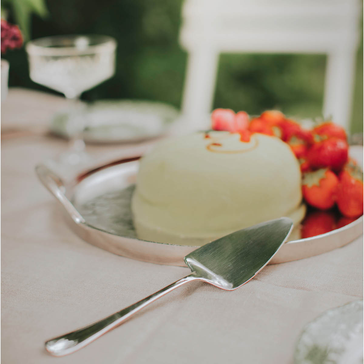 Serveringsset Tårtspade och Tårtgafflar Rostfritt Stål