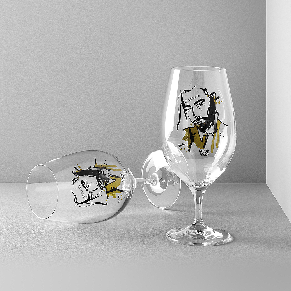 All About You Ölglas 40 cl 2-pack Want Him