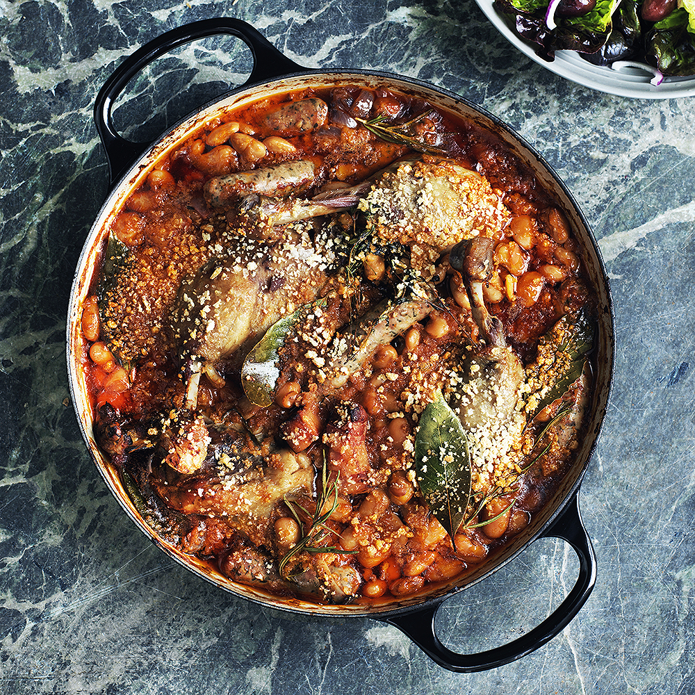 Signature Gjutjärnsgryta rund 24 cm 4,2 L Svart blank