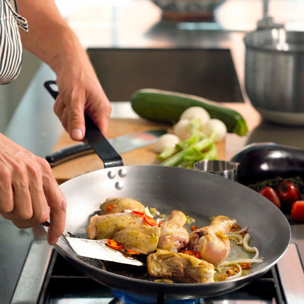 PS Stekpanna Kolstål 28 cm