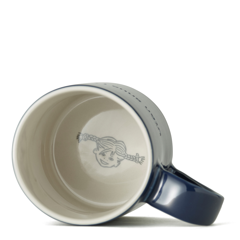 Astrid Lindgren Mugg Mörkblå Utan snus