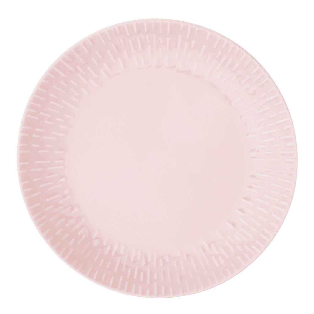 Confetti Tallrik 24 cm Rosa