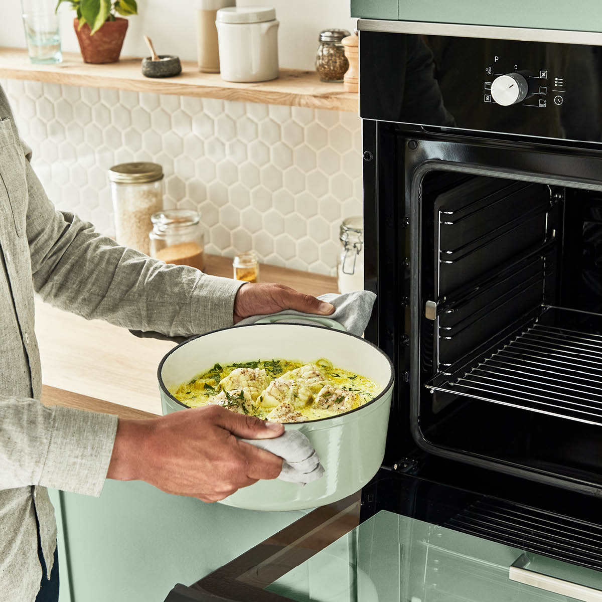 Lov Gjutjärnsgryta 5 L Grön