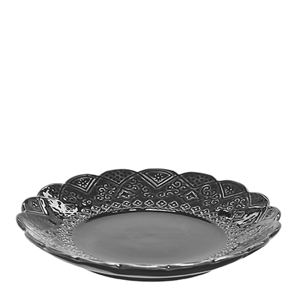 Orient Tallrik flat 19 cm Asfalt