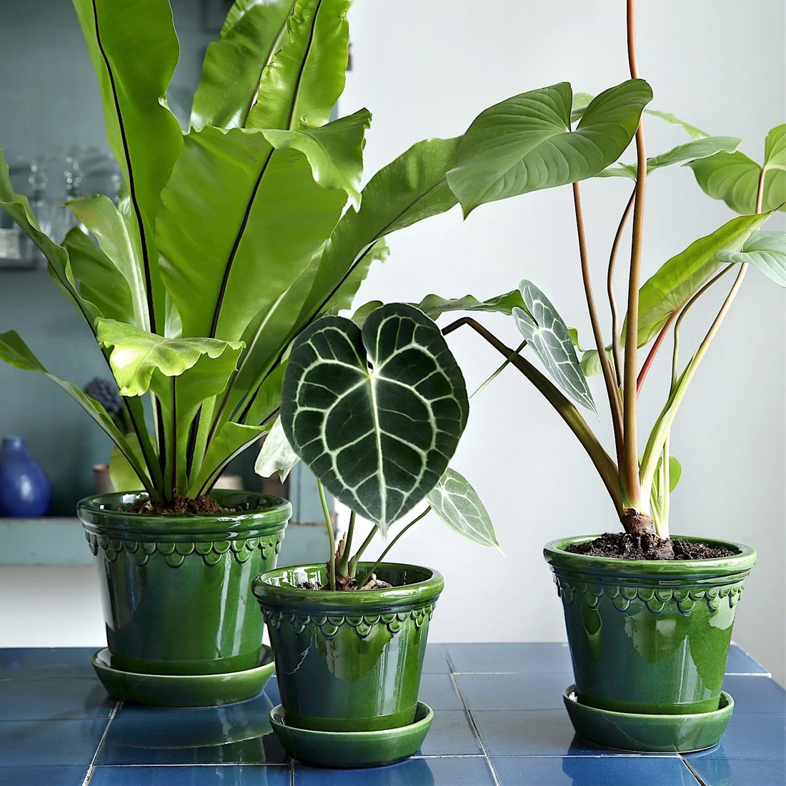 Bergs Potter Köpenhamn Kruka 21 cm Grön emerald