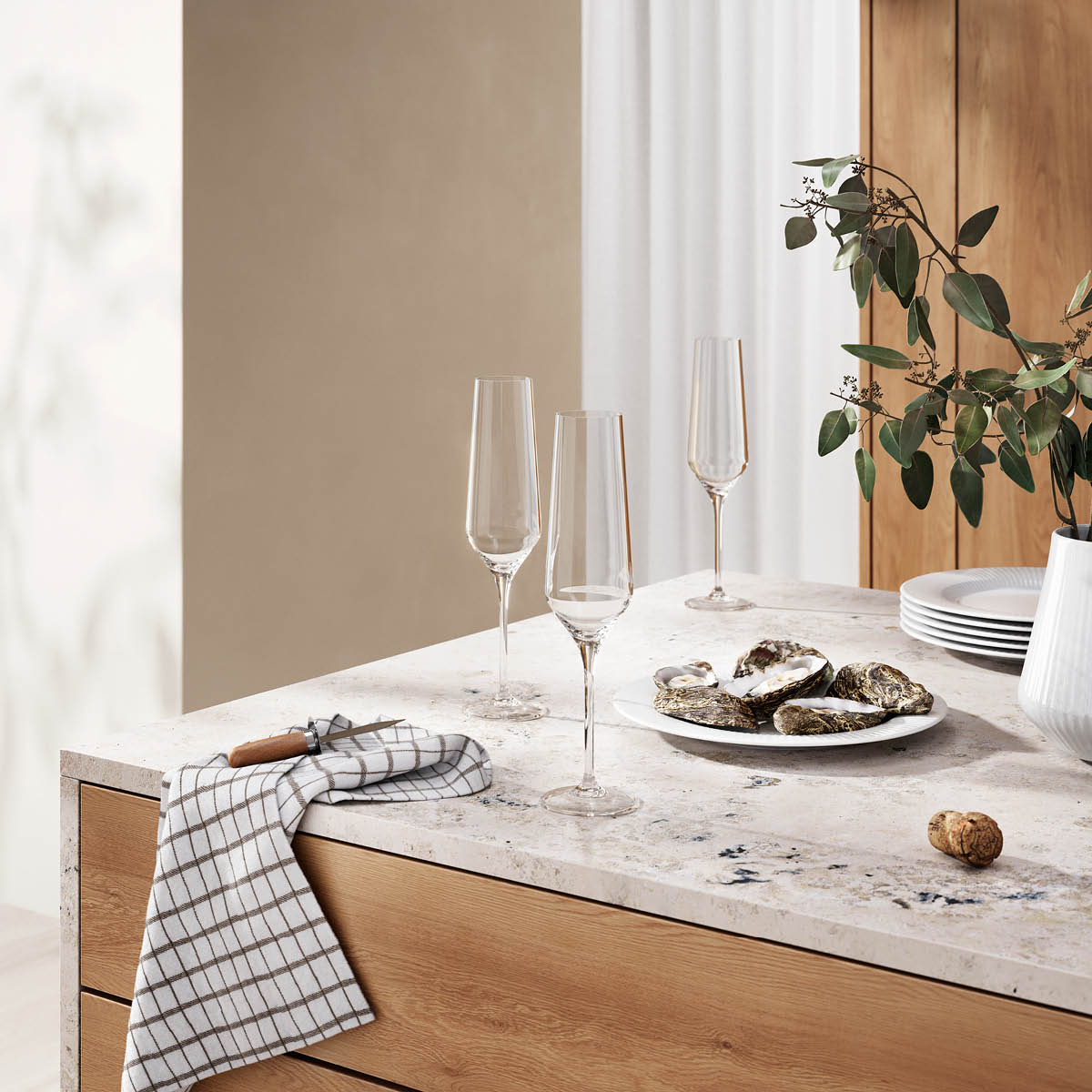 Legio Nova Champagneglas 6-pack