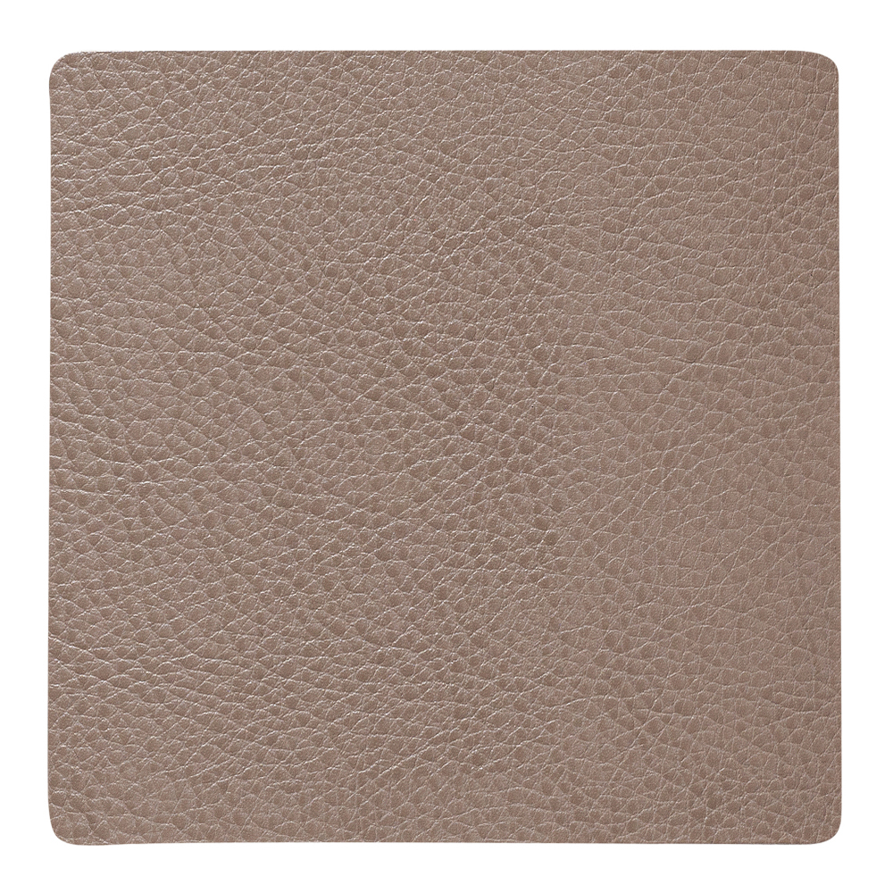 Glass Mat Square Mole Grey