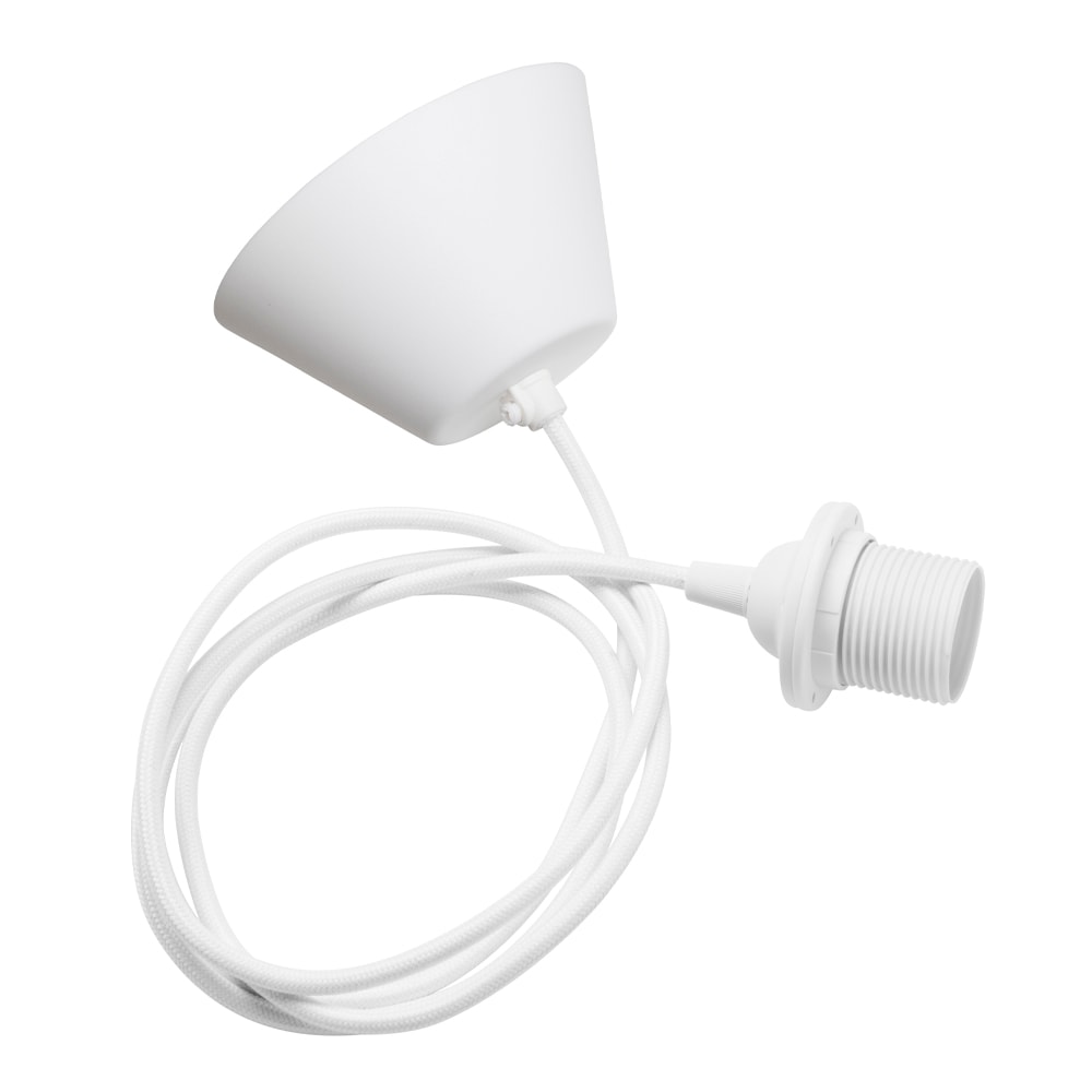 Ceiling Takupphängare E27 Vit